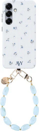 AVY Samsung Galaxy S24 MagSafe Hoesje met Koord (32CM) Sky Blossom afbeelding 1