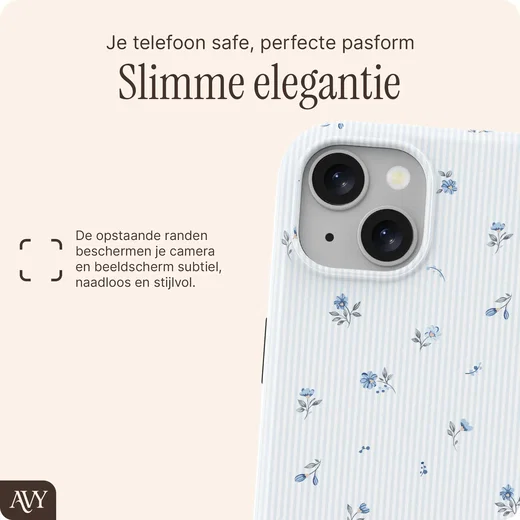 AVY Apple iPhone 15 MagSafe Hoesje met Koord (32CM) Sky Blossom afbeelding 7