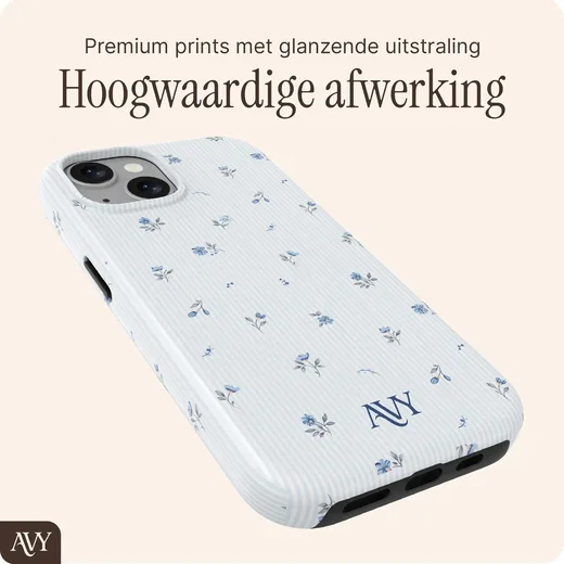 AVY Apple iPhone 15 MagSafe Hoesje met Koord (32CM) Sky Blossom afbeelding 8