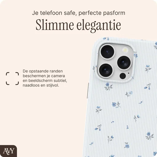 AVY Apple iPhone 14 Pro Max MagSafe Hoesje met Koord (32CM) Sky Blossom afbeelding 7