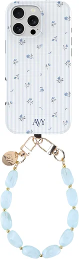 AVY Apple iPhone 13 Pro MagSafe Hoesje met Koord (32CM) Sky Blossom afbeelding 1