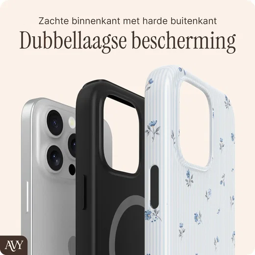 AVY Apple iPhone 13 Pro Max MagSafe Hoesje met Koord (32CM) Sky Blossom afbeelding 10