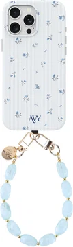 AVY Apple iPhone 12 / 12 Pro MagSafe Hoesje met Koord (32CM) Sky Blossom