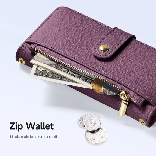 Dux Ducis Lawa iPhone 18 Pro / 17 Pro Hoesje 2-in-1 Book Case MagSafe Burgundy afbeelding 10
