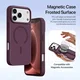 Dux Ducis Lawa iPhone 18 Pro Max / 17 Pro Max 2-in-1 Hoesje MagSafe Burgundy afbeelding 8