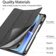 Dux Ducis Domo Xiaomi Pad 8 (Pro) / Pad 7 (Pro) Hoes Tri-Fold Book Case Zwart afbeelding 7