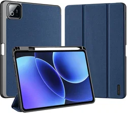 Dux Ducis Domo Xiaomi Pad 8 (Pro) / Pad 7 (Pro) Hoes Tri-Fold Book Case Blauw afbeelding