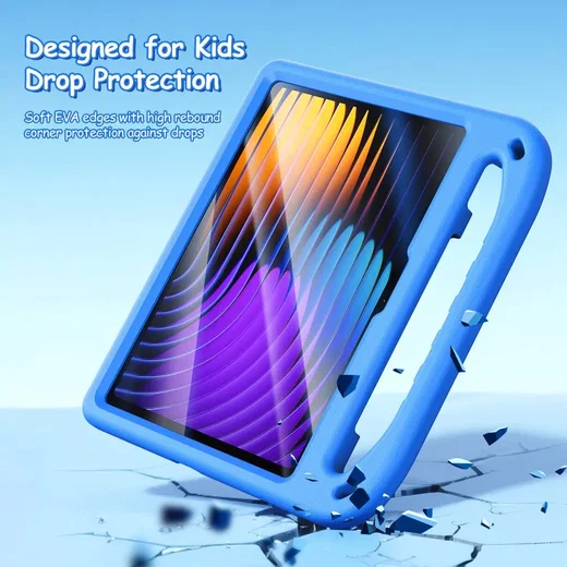 Dux Ducis PUFF Xiaomi Pad 8 (Pro) / Pad 7 (Pro) Kinder Tablethoes Handvat Blauw afbeelding 5
