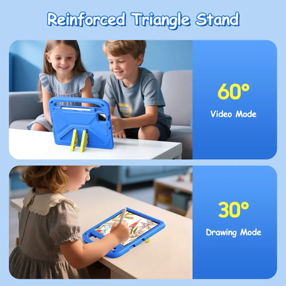 Dux Ducis PUFF Xiaomi Pad 8 (Pro) / Pad 7 (Pro) Kinder Tablethoes Handvat Blauw afbeelding 8