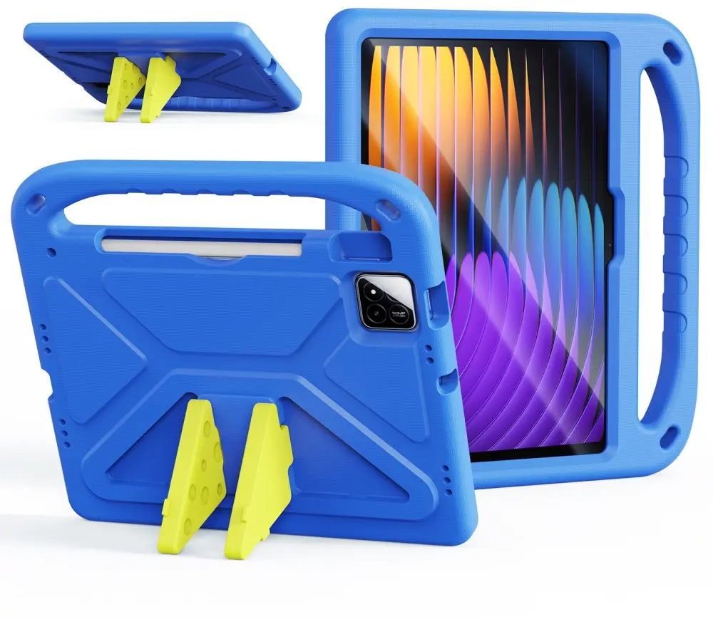 Dux Ducis PUFF Xiaomi Pad 8 (Pro) / Pad 7 (Pro) Kinder Tablethoes Handvat Blauw afbeelding 1