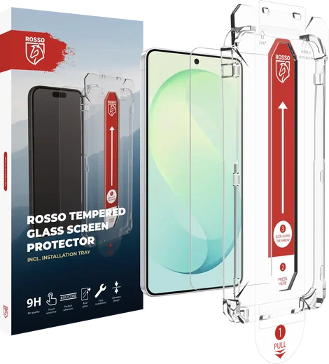 Rosso Samsung Galaxy S26 FE Tempered Glass Installatietray (2-Pack) afbeelding 13