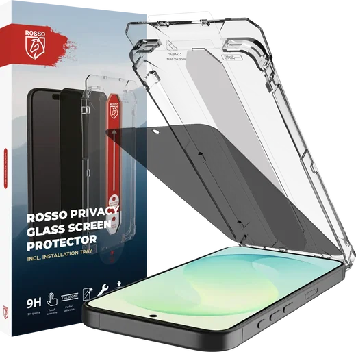 Rosso Samsung Galaxy S26 FE Privacy Glass Installatietray (2-Pack) afbeelding 8
