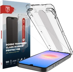 Rosso Samsung Galaxy A18 Privacy Glass met Installatietray Dust Removal afbeelding