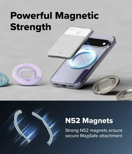 Ringke Fusion Ring Google Pixel 11 Hoesje MagSafe 360° Standaard Transparant afbeelding 7