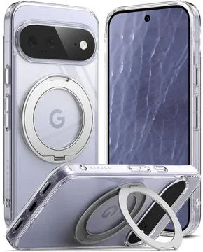 Ringke Fusion Ring Google Pixel 11 Hoesje MagSafe 360° Standaard Transparant