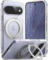 Ringke Fusion Ring Google Pixel 11 Hoesje MagSafe 360° Standaard Transparant afbeelding