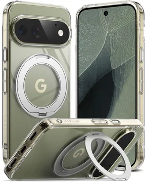 Ringke Fusion Ring Google Pixel 11 Pro Hoesje MagSafe 360° Standaard Transparant