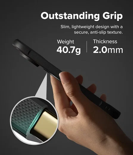 Ringke Onyx Ring Google Pixel 11 Pro Hoesje MagSafe 360° Standaard Zwart afbeelding 8