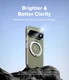 Ringke Fusion Ring Pixel 11 Pro XL Hoesje MagSafe 360° Standaard Transparant afbeelding 9