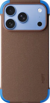 MOFT MOVAS Frame iPhone 18 Pro Hoesje MagSafe Back Cover Ultra Dun Bruin