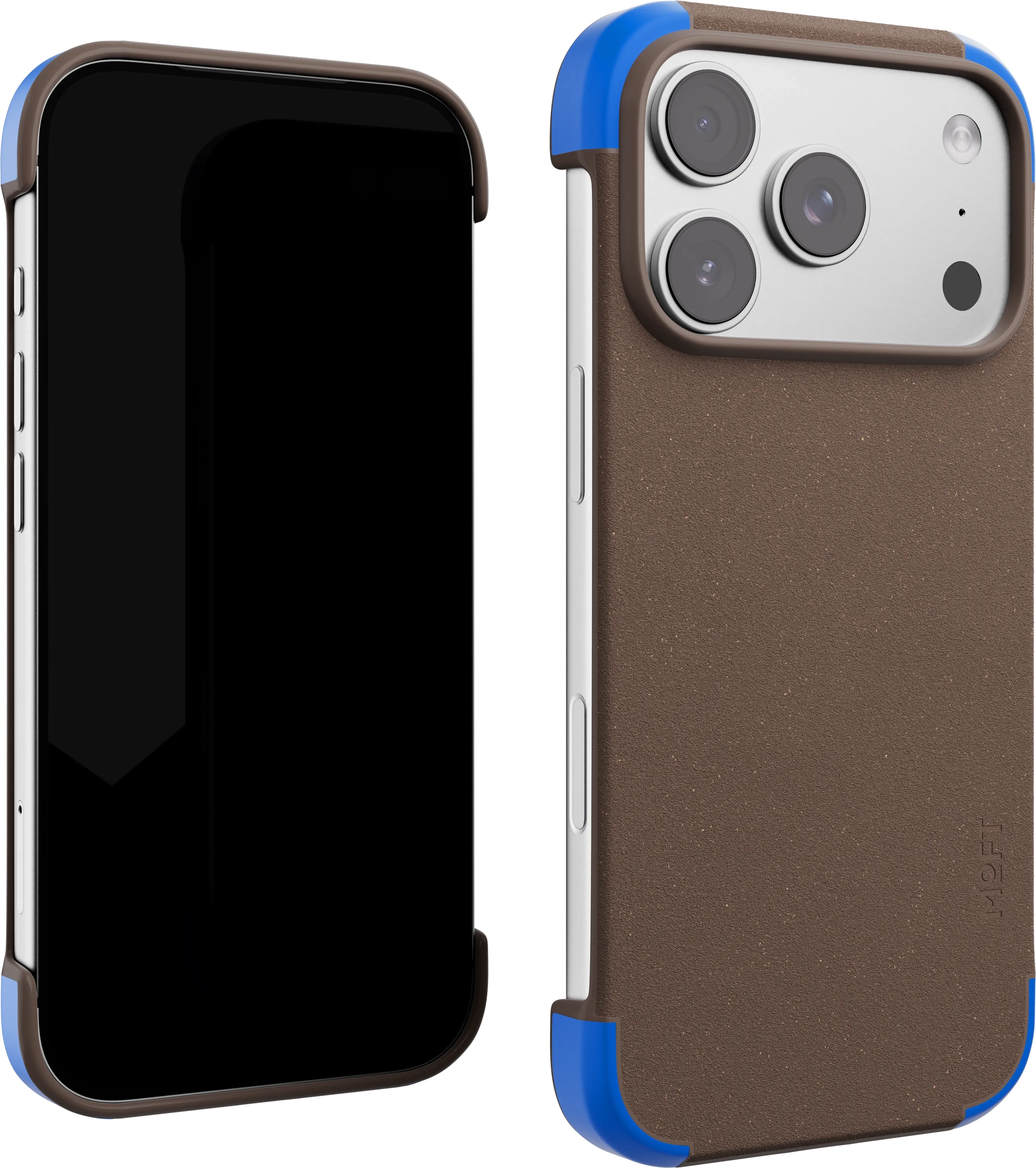 MOFT MOVAS Frame iPhone 18 Pro Max Hoesje MagSafe Back Cover Ultra Dun Bruin afbeelding 17