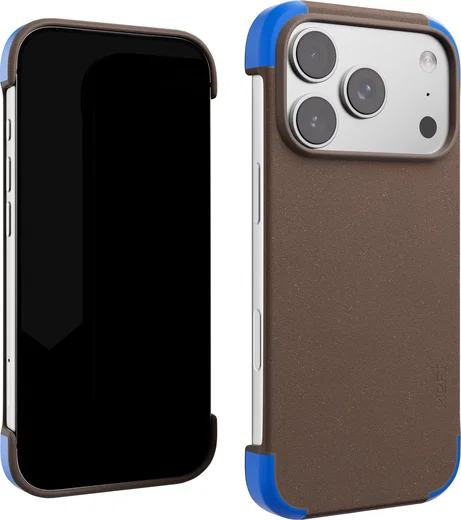MOFT MOVAS Frame iPhone 18 Pro Max Hoesje MagSafe Back Cover Ultra Dun Bruin afbeelding 17