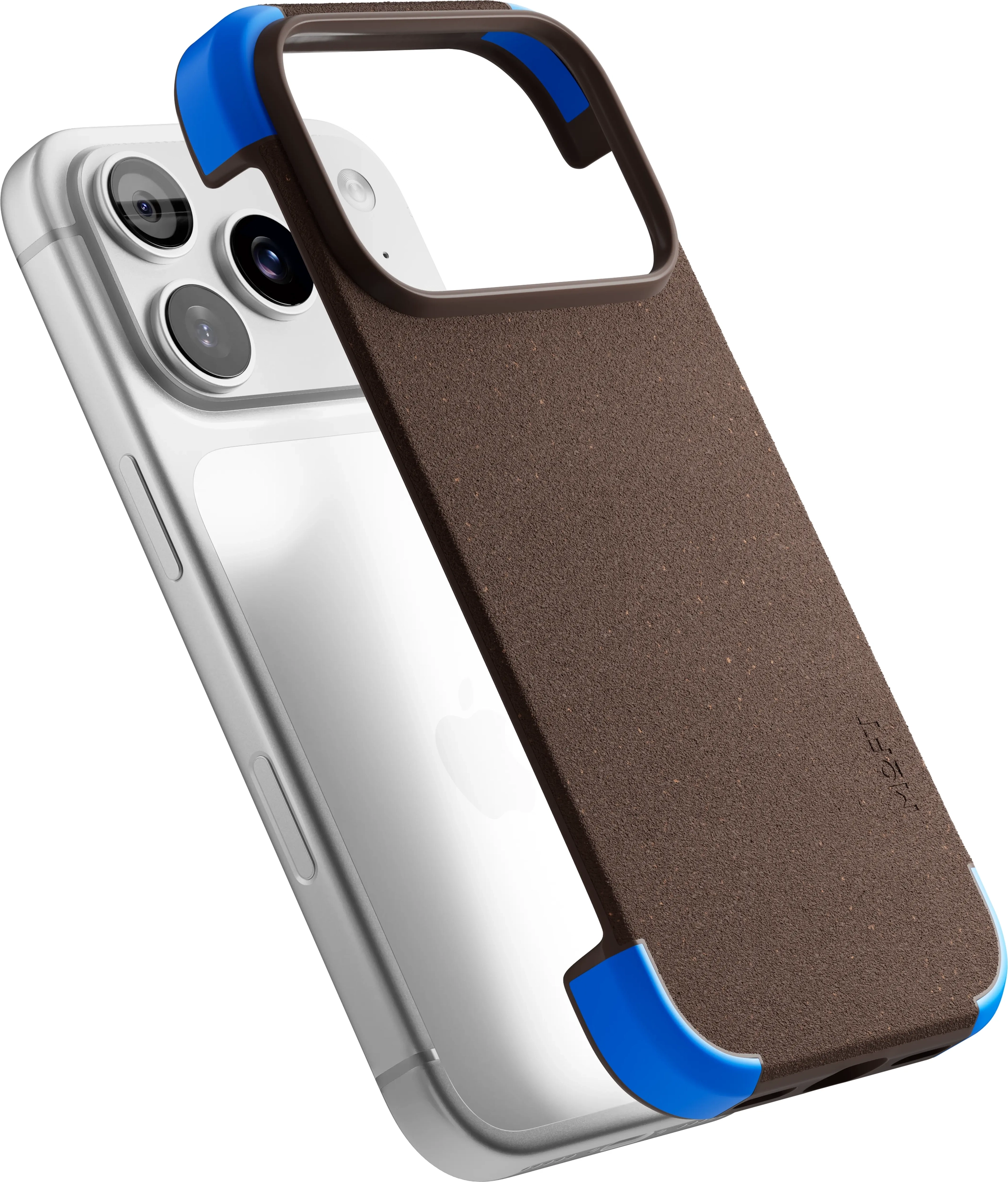 MOFT MOVAS Frame iPhone 18 Pro Max Hoesje MagSafe Back Cover Ultra Dun Bruin afbeelding 11