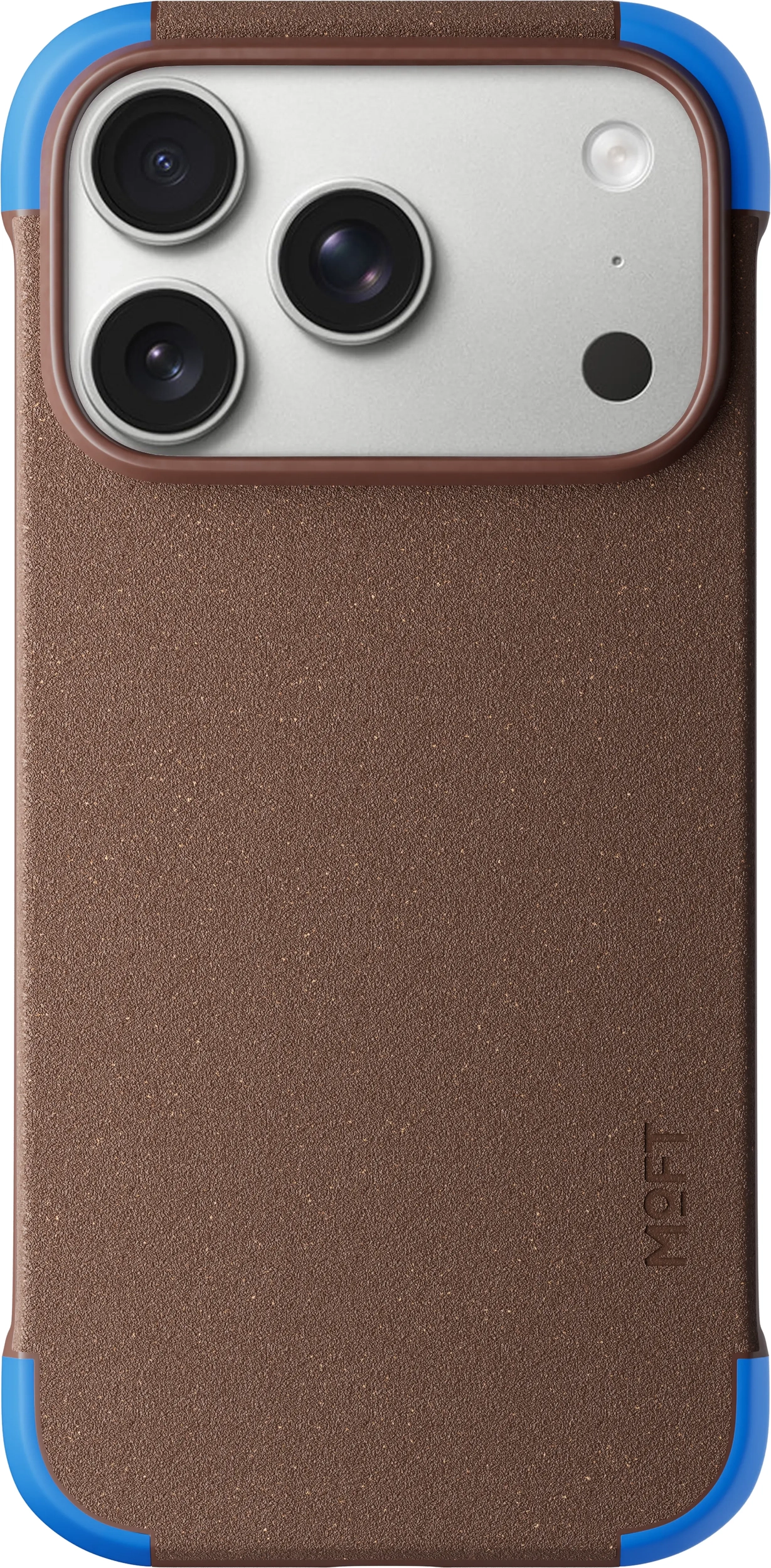MOFT MOVAS Frame iPhone 18 Pro Max Hoesje MagSafe Back Cover Ultra Dun Bruin afbeelding 8