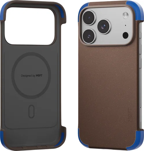 MOFT MOVAS Frame iPhone 18 Pro Max Hoesje MagSafe Back Cover Ultra Dun Bruin afbeelding 16