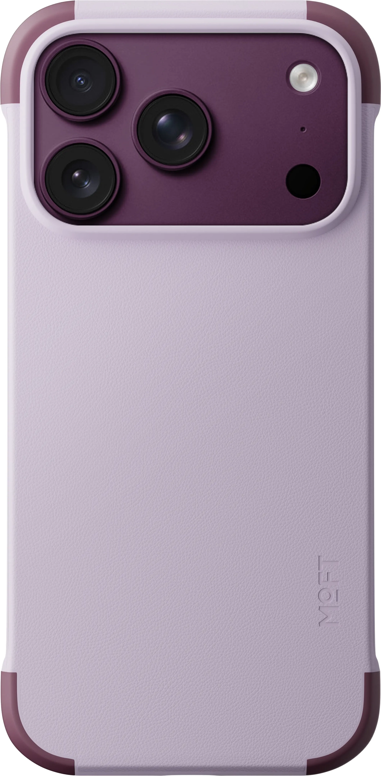 MOFT MOVAS Frame iPhone 18 Pro Max Hoesje MagSafe Back Cover Ultra Dun Roze afbeelding 1