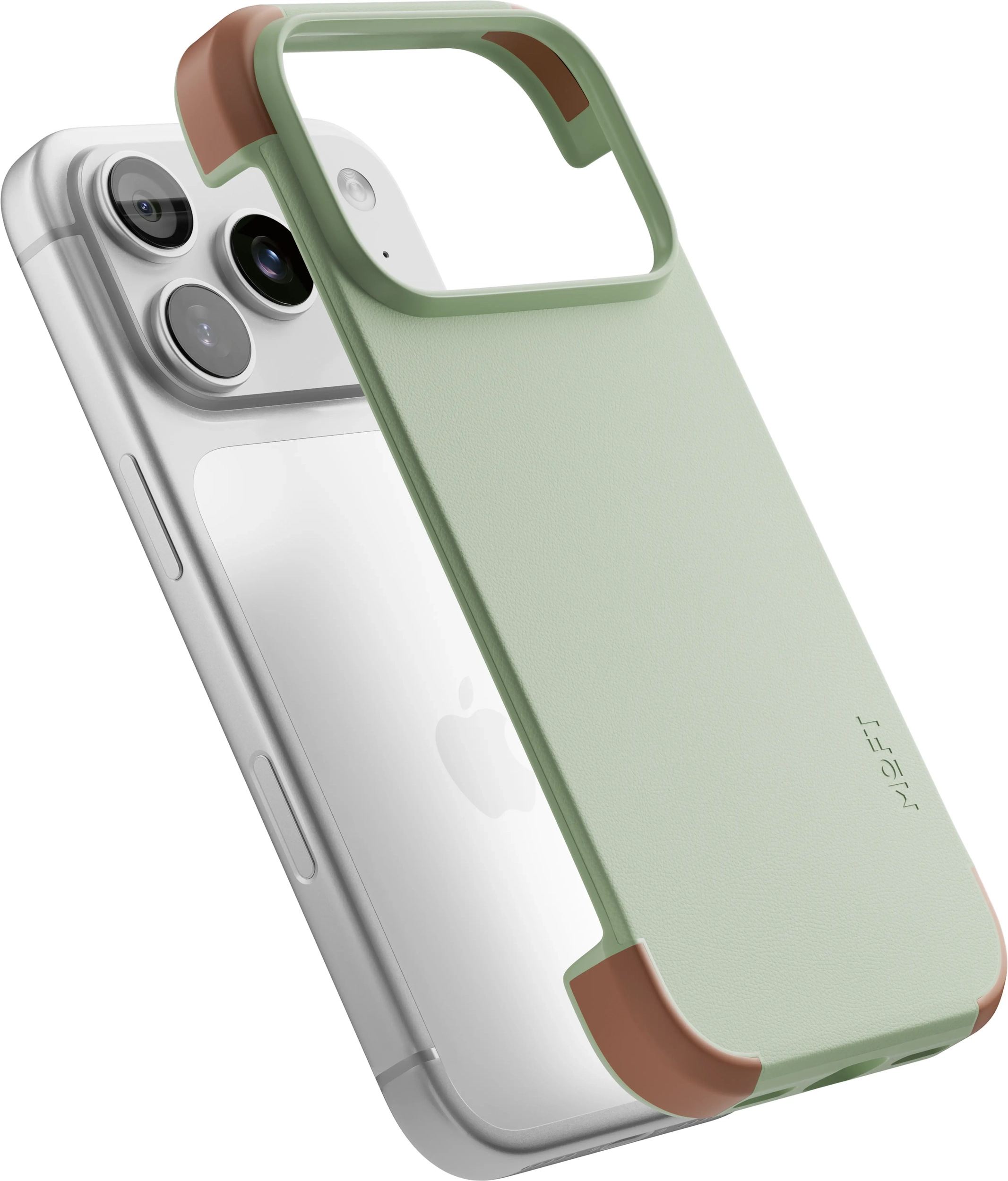 MOFT MOVAS Frame iPhone 18 Pro Max Hoesje MagSafe Back Cover Ultra Dun Groen afbeelding 11