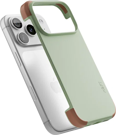 MOFT MOVAS Frame iPhone 18 Pro Max Hoesje MagSafe Back Cover Ultra Dun Groen afbeelding 11