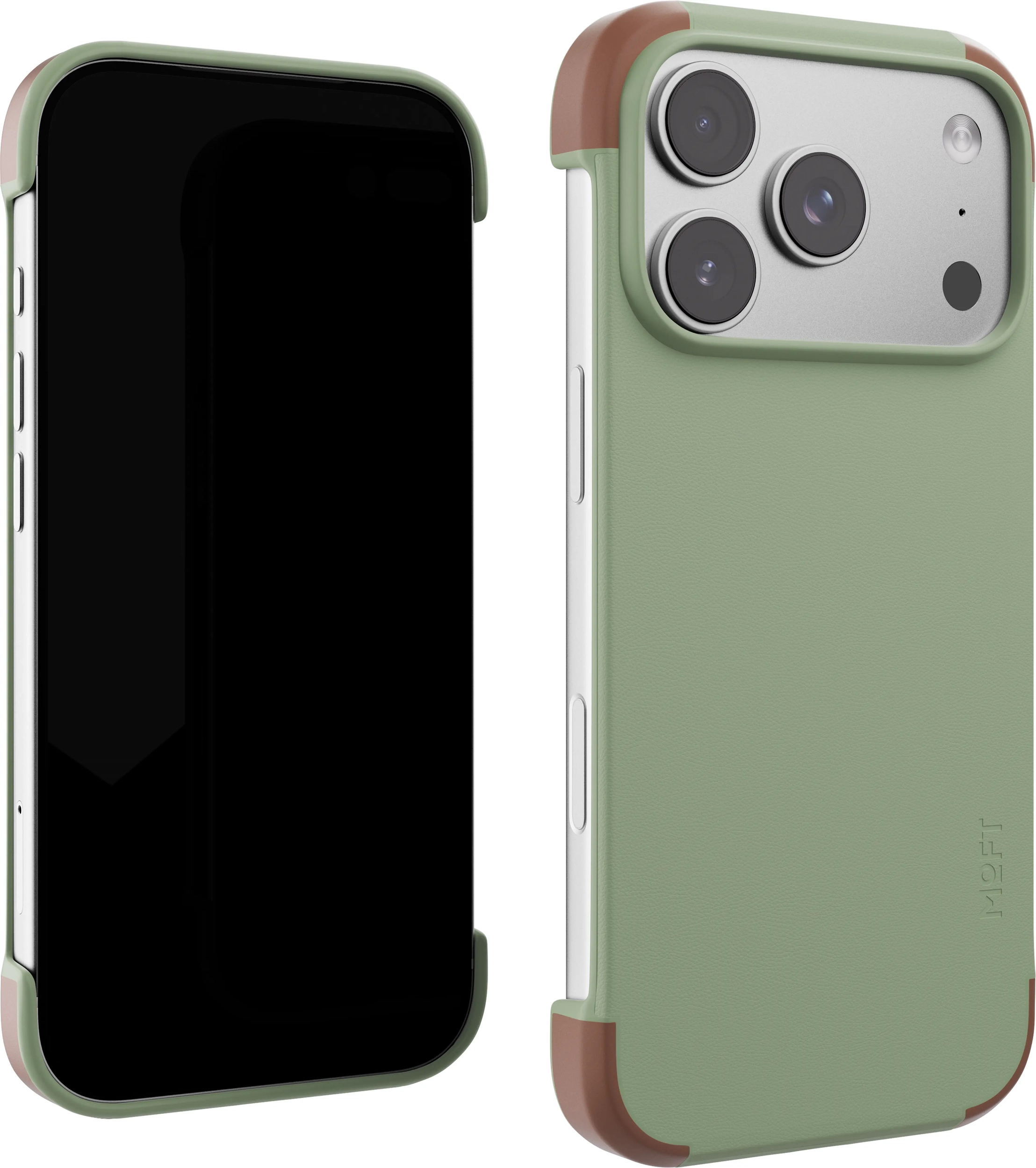 MOFT MOVAS Frame iPhone 18 Pro Max Hoesje MagSafe Back Cover Ultra Dun Groen afbeelding 17