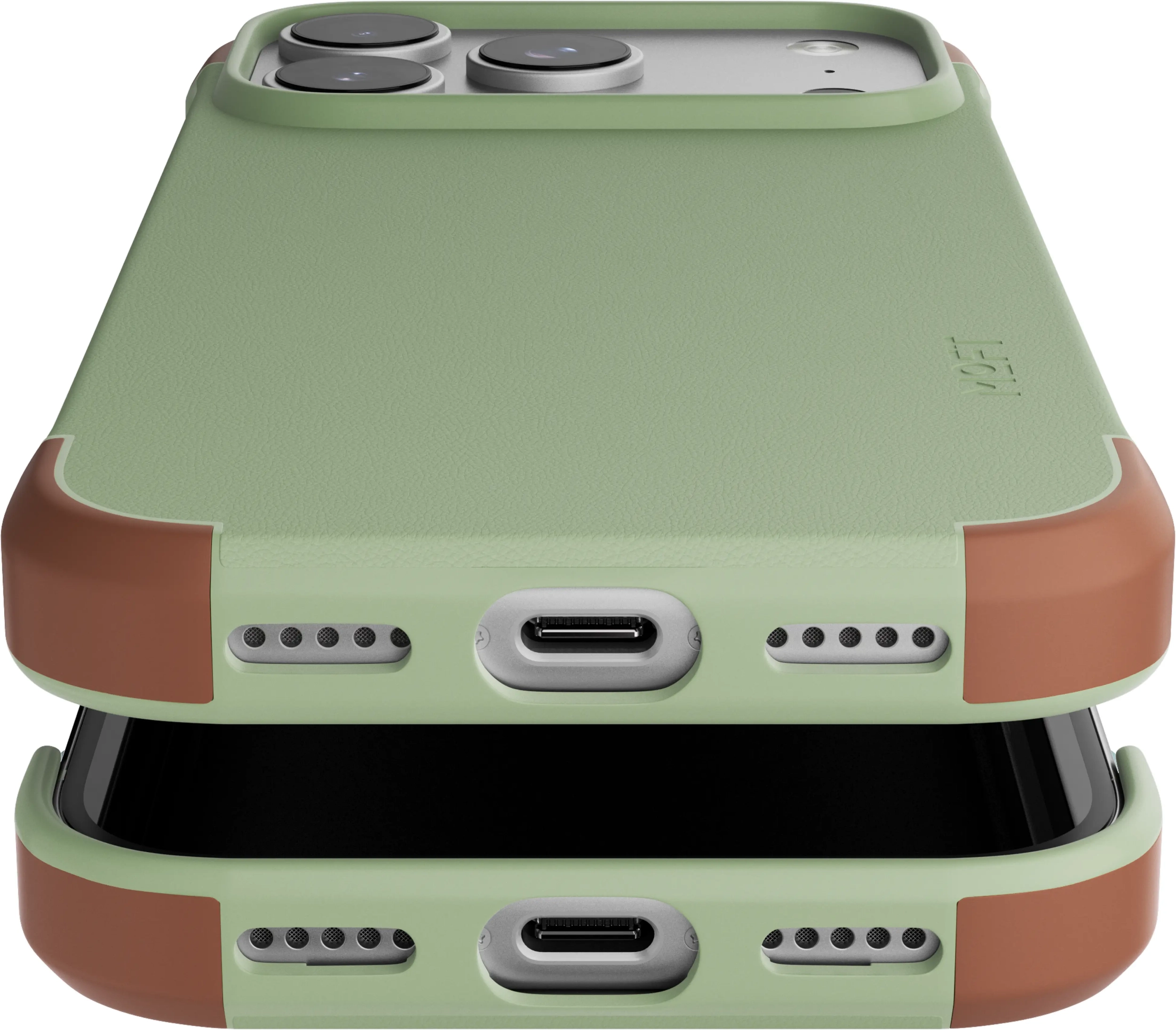 MOFT MOVAS Frame iPhone 18 Pro Max Hoesje MagSafe Back Cover Ultra Dun Groen afbeelding 15