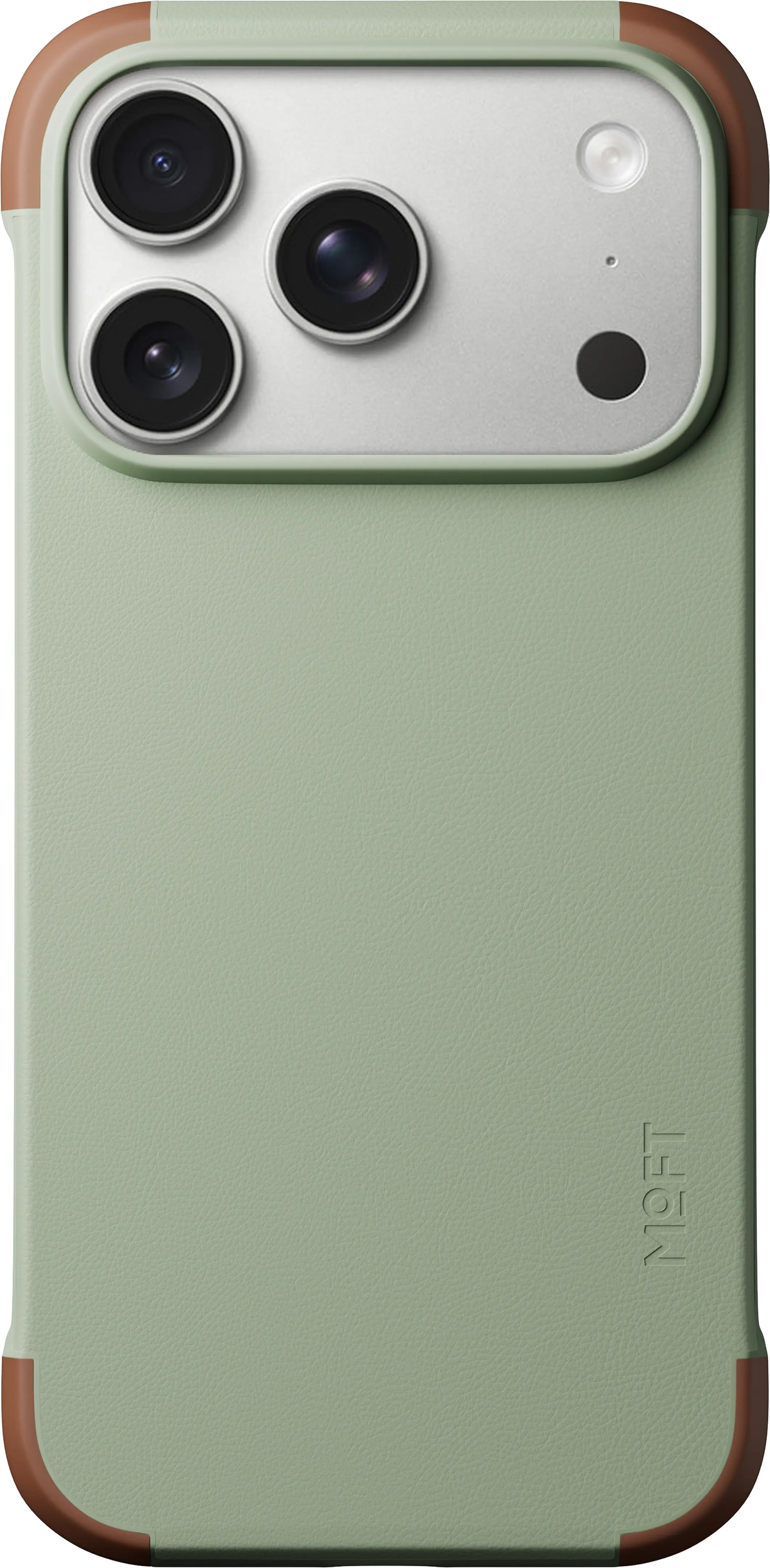 MOFT MOVAS Frame iPhone 18 Pro Max Hoesje MagSafe Back Cover Ultra Dun Groen afbeelding 1