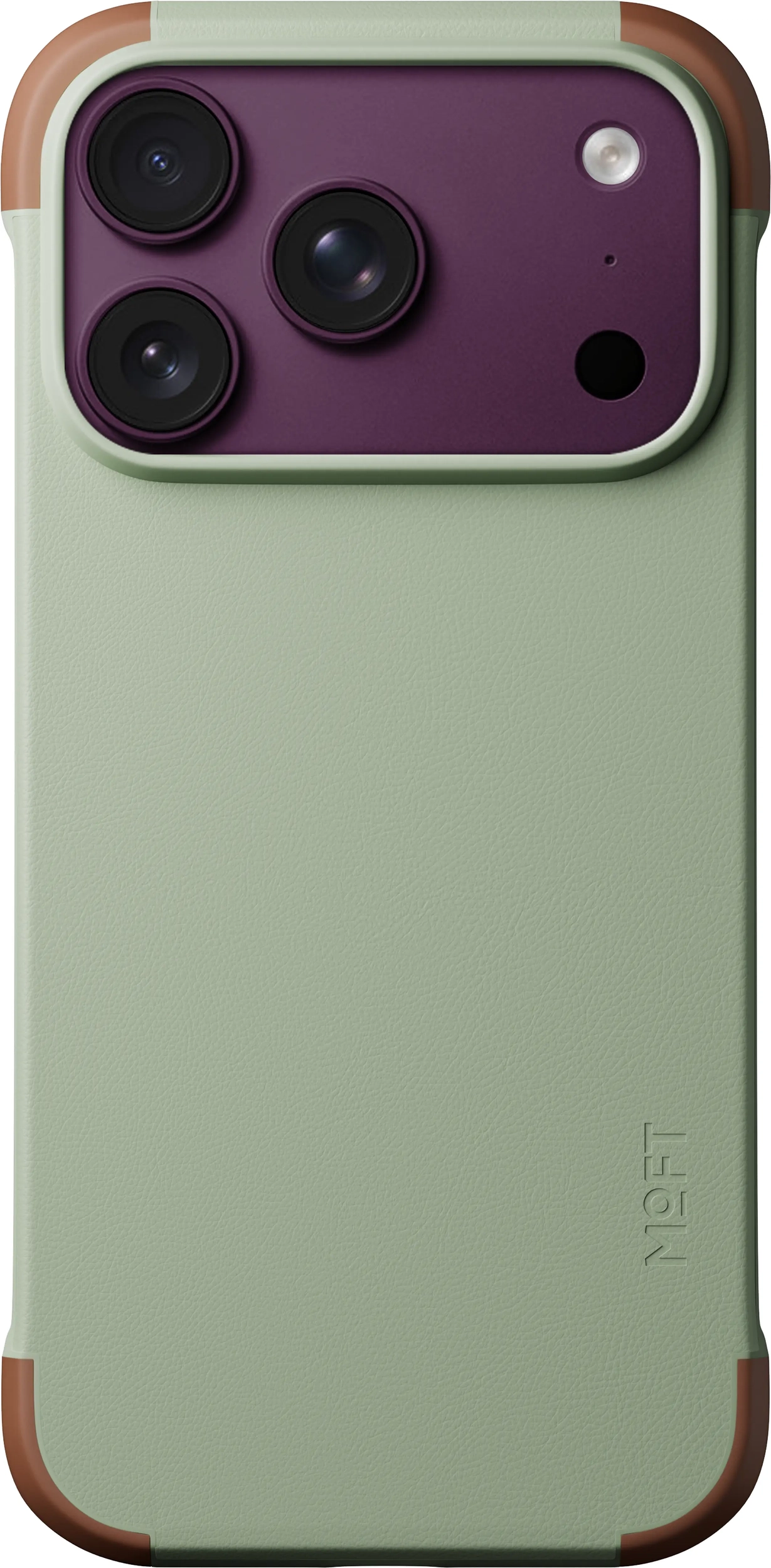 MOFT MOVAS Frame iPhone 18 Pro Max Hoesje MagSafe Back Cover Ultra Dun Groen afbeelding 9