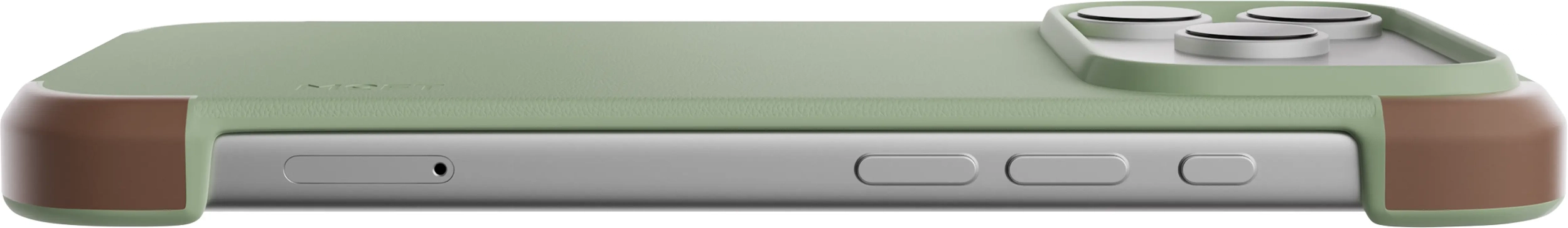 MOFT MOVAS Frame iPhone 18 Pro Max Hoesje MagSafe Back Cover Ultra Dun Groen afbeelding 13