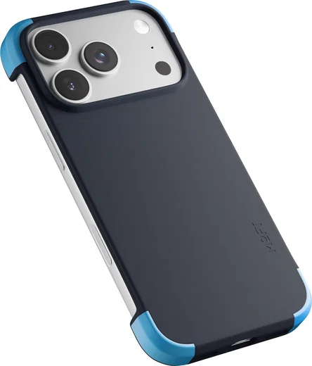 MOFT MOVAS Frame iPhone 18 Pro Max Hoesje MagSafe Back Cover Ultra Dun Navy afbeelding 7