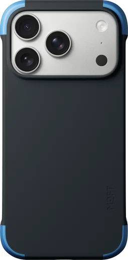 MOFT MOVAS Frame iPhone 18 Pro Max Hoesje MagSafe Back Cover Ultra Dun Navy afbeelding 1