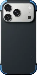 MOFT MOVAS Frame iPhone 18 Pro Max Hoesje MagSafe Back Cover Ultra Dun Navy afbeelding