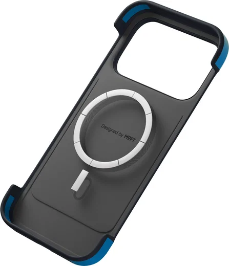 MOFT MOVAS Frame iPhone 18 Pro Max Hoesje MagSafe Back Cover Ultra Dun Navy afbeelding 16