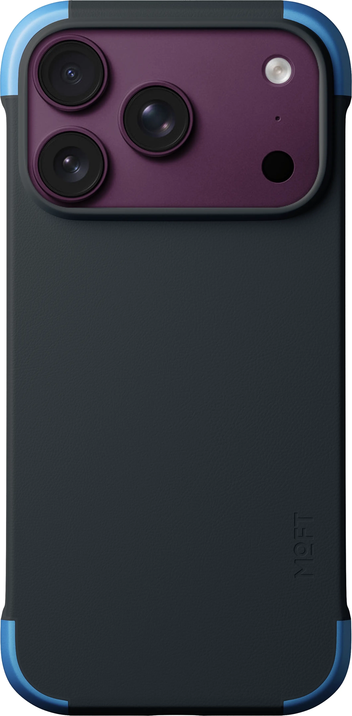 MOFT MOVAS Frame iPhone 18 Pro Max Hoesje MagSafe Back Cover Ultra Dun Navy afbeelding 20