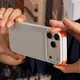 MOFT MOVAS Frame iPhone 18 Pro Max Hoesje MagSafe Back Cover Ultra Dun Grijs afbeelding 4