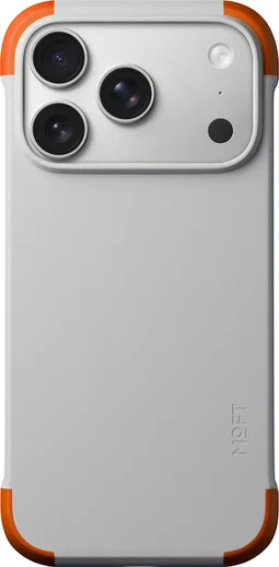 MOFT MOVAS Frame iPhone 18 Pro Max Hoesje MagSafe Back Cover Ultra Dun Grijs afbeelding 1