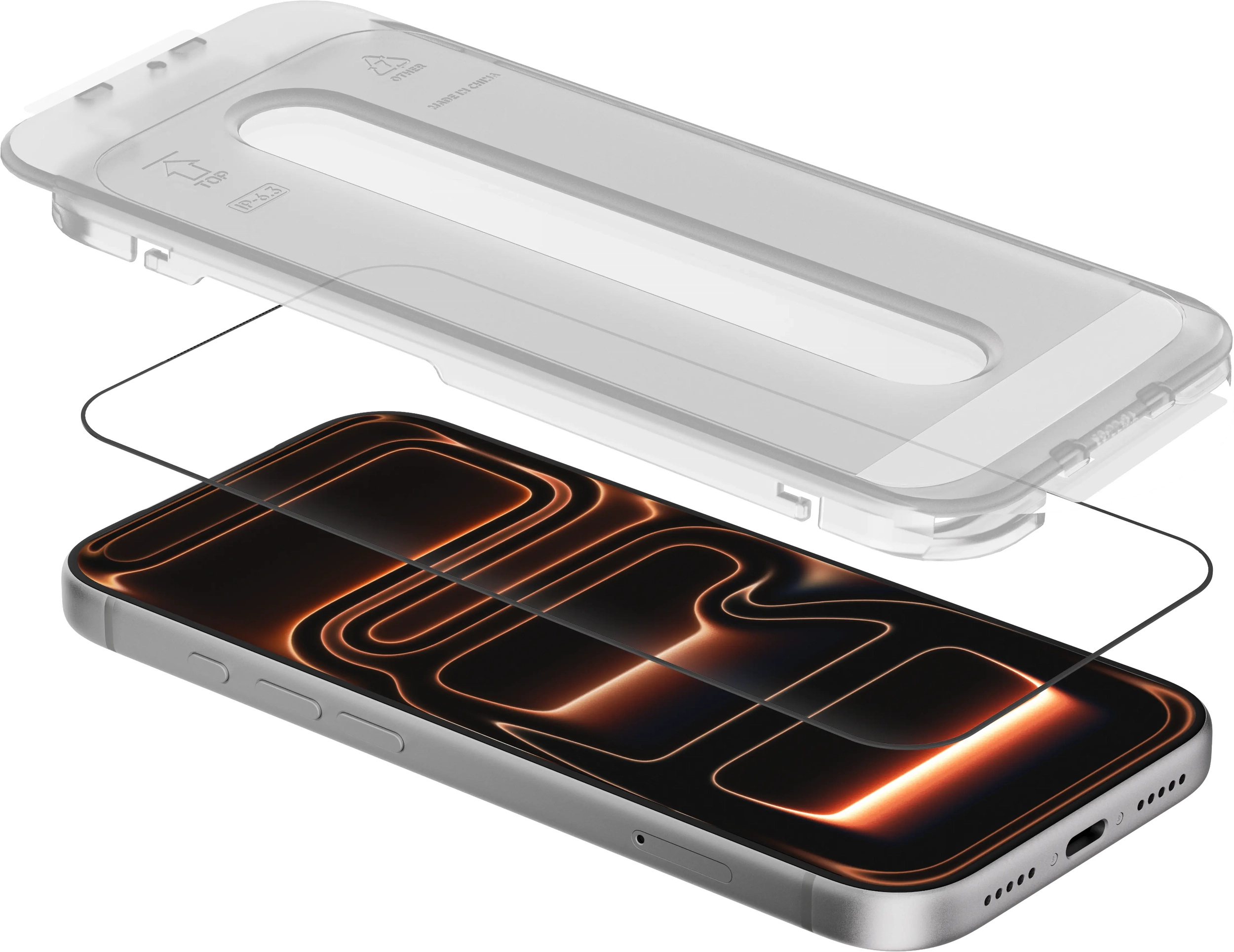 MOFT Adaptive Glass HD Apple iPhone 18 Pro Screen Protector afbeelding 9