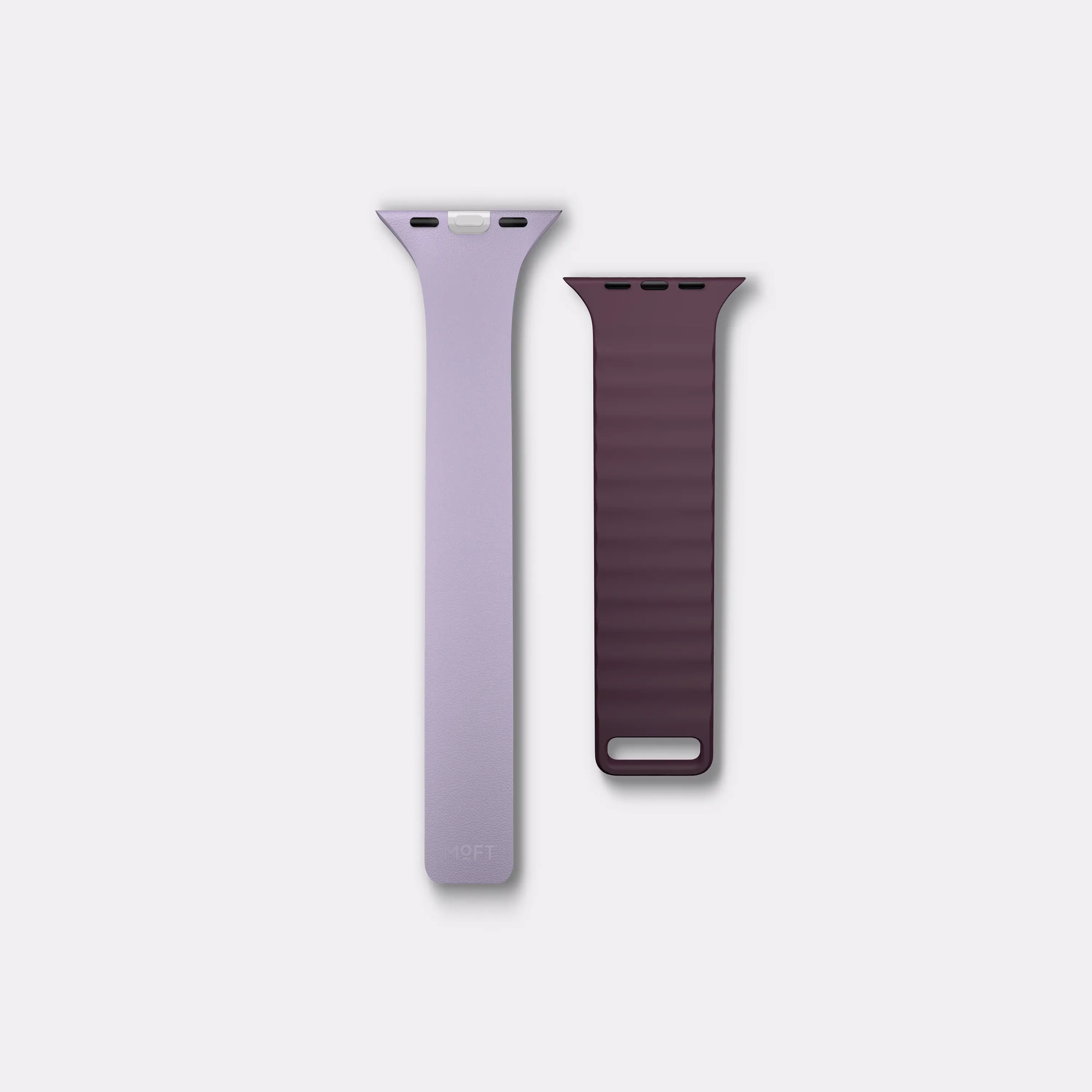 MOFT Snap Duo Watch Band Active Apple Watch Silicone 42MM Blackberry Peony afbeelding 17