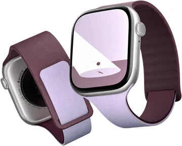 MOFT Snap Duo Watch Band Active Apple Watch Silicone 42MM Blackberry Peony
