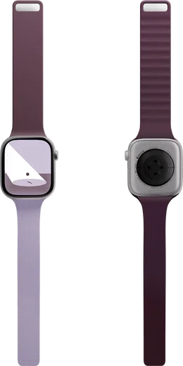 MOFT Snap Duo Watch Band Active Apple Watch Silicone 42MM Blackberry Peony afbeelding 9