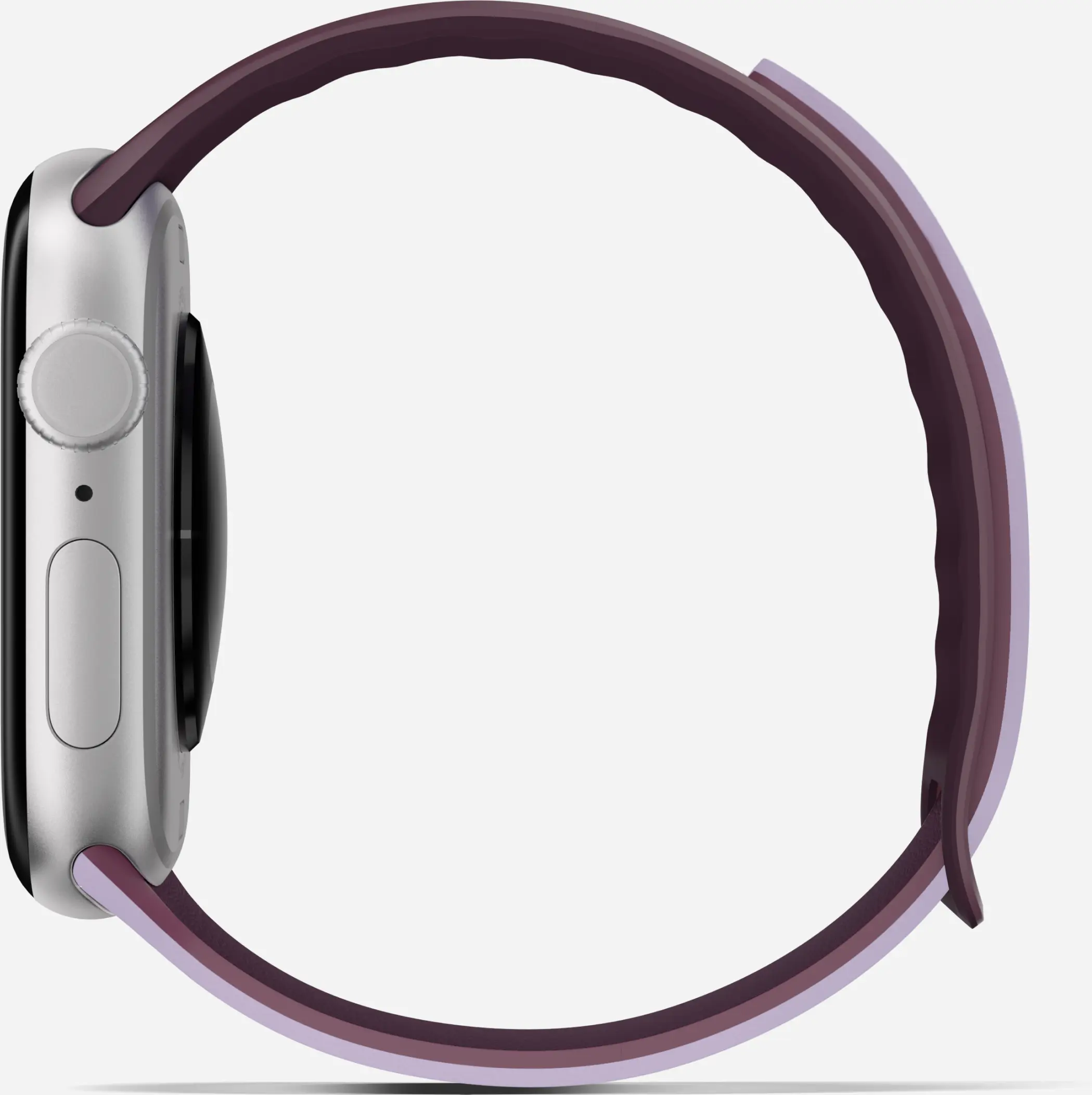 MOFT Snap Duo Watch Band Active Apple Watch Silicone 46MM Blackberry Peony afbeelding 20