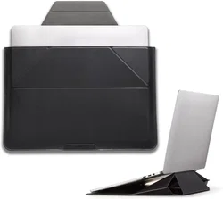 MOFT Laptop Sleeve 13 Inch met Opvouwbare Standaard Zwart afbeelding